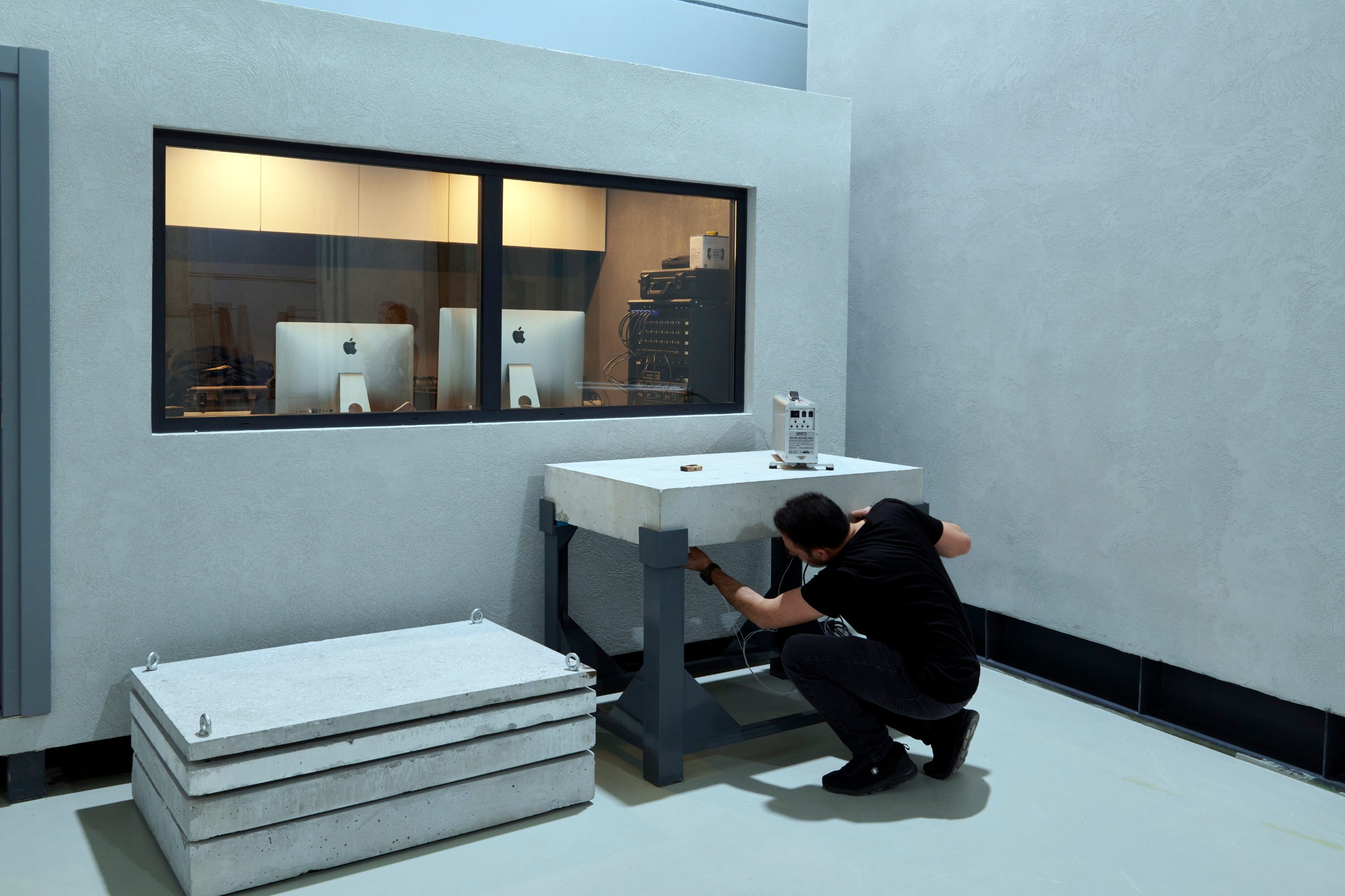 Darbe Sesi Test Düzeneği